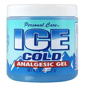 DELTA BRANDS, INC. 90346-12 Ice Cold Analgesic Gel, 8-oz.