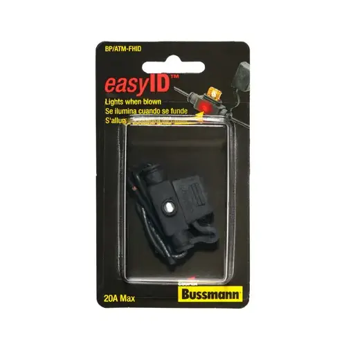 Bussmann BP/ATM-FHID 20-Amp #16 Easy ID Illuminating ATM Blade Fuse ...