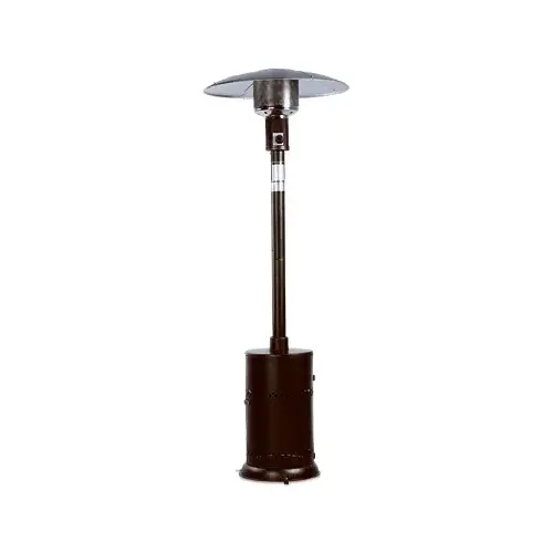 Outdoor Patio Heater, Steel With Bronze Finish, 40,000-BTU
