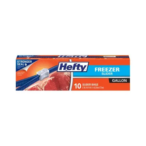 Slider Freezer Bag, 1-Gal. 10-Ct. Slider Freezer Bag, 1-Gal. 10-Ct.