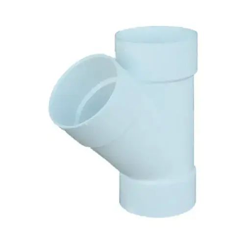 Schedule 30 PVC DWV Wye, Schedule 30, 3-In. Schedule 30 PVC DWV Wye, Schedule 30, 3-In.
