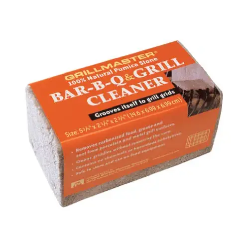 Pumice Cleaning Brick, 6 x 3 x 3-In. Gray