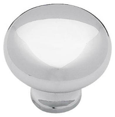 Liberty Hardware P50150L-PC-U Logan Cabinet Knobs, Polished Chrome, 1-1/4-In Pair