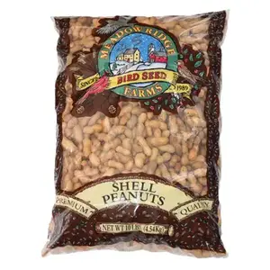 JRK SEED & TURF SUPPLY B201210 Wild Bird Food, Peanuts, 10-Lbs.