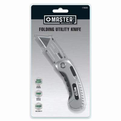 ACCUTEC BLADES INC 84-0774-0000 Premium Folding Utility Knife
