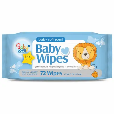 DELTA BRANDS INC. Spunlace Baby Wipes Alcohol-Free 72-Ct. - pack of 12 11932-12-XCP12 DELTA BRANDS INC. Spunlace Baby Wipes Alcohol-Free 72-Ct. - pack of 12 11932-12-XCP12