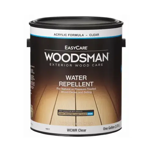 Wood UV Sealant & Protector, Acrylic, Clear, 1-Gallon