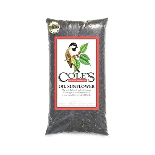 Wild Bird Food, Black Oil Sunflower, 16-Lbs. Wild Bird Food, Black Oil Sunflower, 16-Lbs.