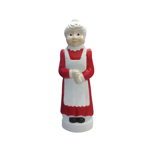 Christmas Decoration, Lighted Mrs. Claus, 40.5-In. Christmas Decoration, Lighted Mrs. Claus, 40.5-In.