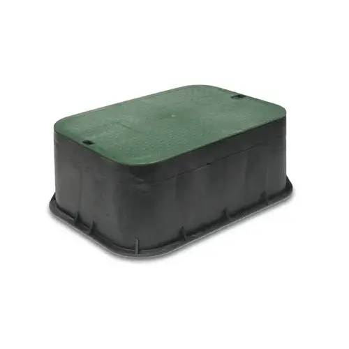 Underground Sprinkler Valve Box Extension, 12-In. x 17-In. x 6-In.
