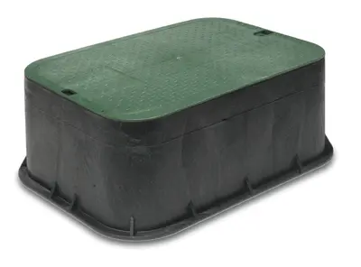 NDS Underground Sprinkler Valve Box Extension 12-In. x 17-In. x 6-In. 115 NDS Underground Sprinkler Valve Box Extension 12-In. x 17-In. x 6-In. 115