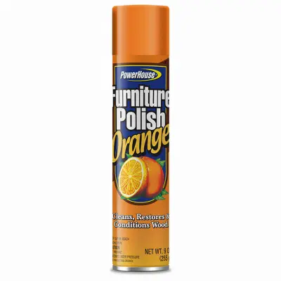 DELTA BRANDS INC. Orange Furniture Polish 10-oz. Aerosol - pack of 12 90831-12-XCP12