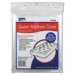 SCHWARZ SUPPLY SOURCE SP-9020 Queen Mattress Cover, 61 x 10 x 90-In.
