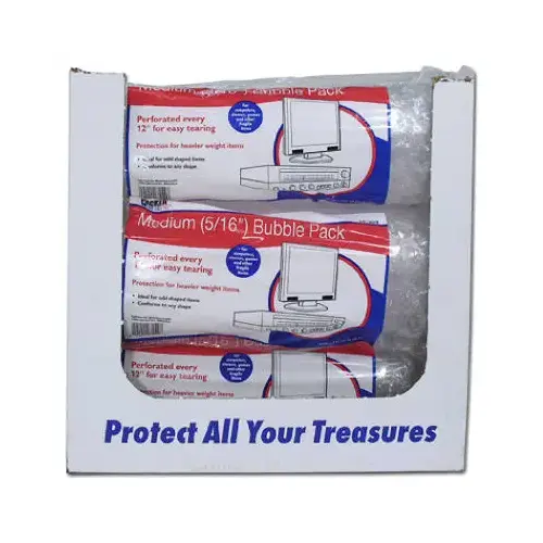 Bubble Pack, 16-In. x 7-Ft.