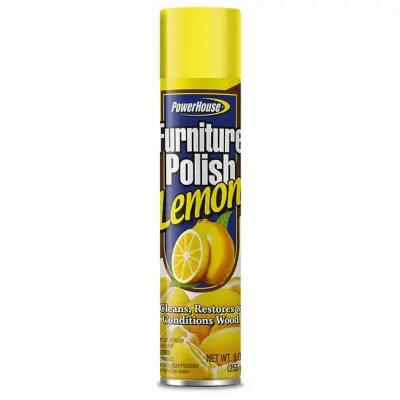 DELTA BRANDS INC. Furniture Polish Lemon 9-oz. Aerosol - pack of 12 90584-12-XCP12 DELTA BRANDS INC. Furniture Polish Lemon 9-oz. Aerosol - pack of 12 90584-12-XCP12