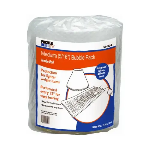Bubble Pack Roll, 12-In. x 30-Ft.