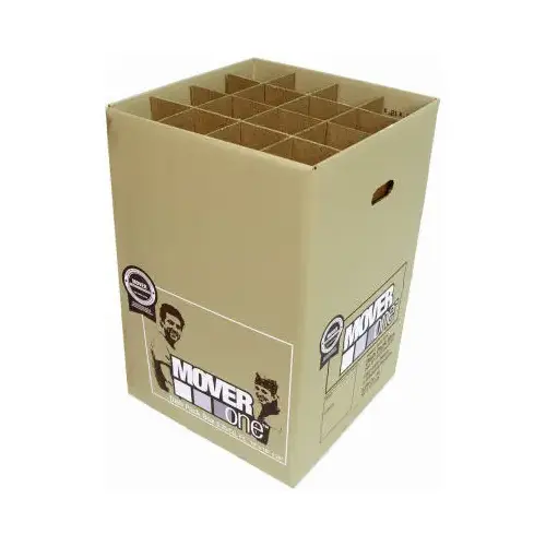 Dish Pack Moving Box, 18 x 18 x 24-In.