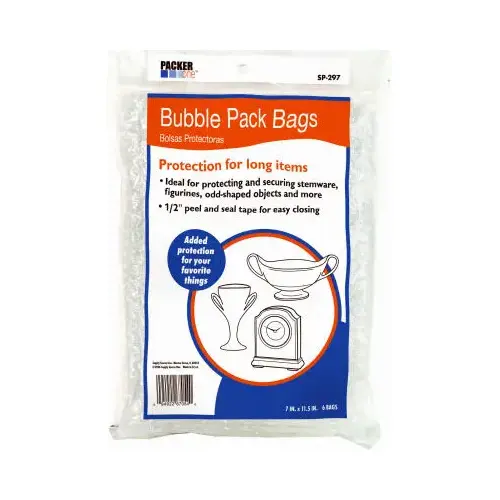 Bubble Pack Bags, 7.25 x 11 In - pack of 6 Bubble Pack Bags, 7.25 x 11 In - pack of 6