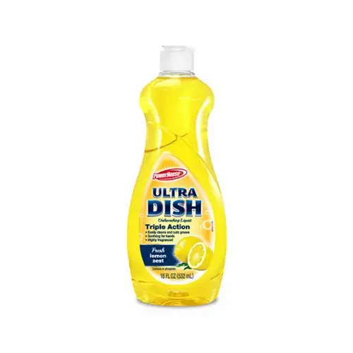 Ultra Dish Detergent, Lemon Zest, 18-oz. - pack of 12 Ultra Dish Detergent, Lemon Zest, 18-oz. - pack of 12