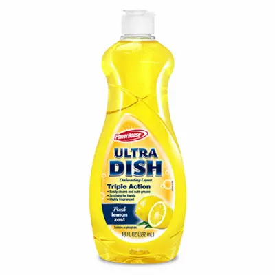 DELTA BRANDS INC. Ultra Dish Detergent Lemon Zest 18-oz. 12430-12
