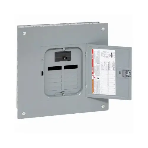 QO112M100C Load Center, 12 -Pole, 100 A, 12 -Space, NEMA 1 Enclosure, Flush, Surface Mounting