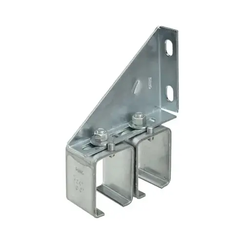 DP51MS2 Double Box Rail Splice Bracket Galvanized Finish - pack of 2 DP51MS2 Double Box Rail Splice Bracket Galvanized Finish - pack of 2