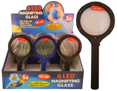 Diamond Visions 08-0260 Magnifying Glass, 5X Magnification