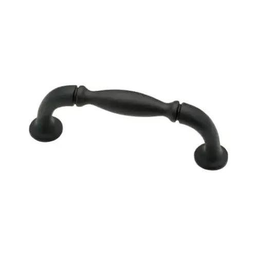 Cabinet Pull, Mission-Style, Flat Black, 2.5-In. Cabinet Pull, Mission-Style, Flat Black, 2.5-In.