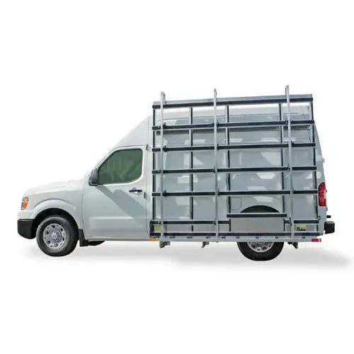 Driver Side Aluminum Glass Rack Kit With Roof Rack For 2022 Nissan NV Cargo