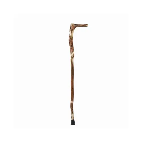 Walking Stick Cane Root Wood Brown Walking Stick Cane Root Wood Brown