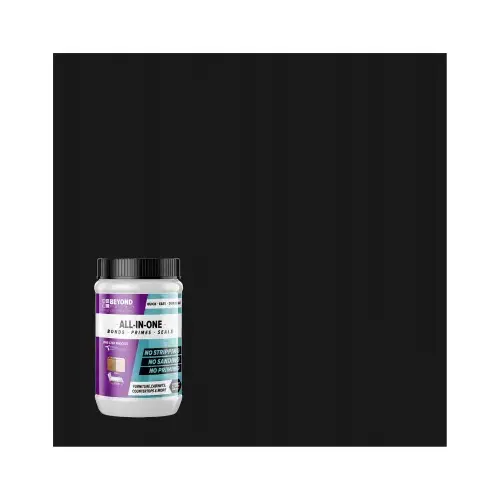 All-In-One Paint Matte Licorice Exterior and Interior 1 qt Licorice All-In-One Paint Matte Licorice Exterior and Interior 1 qt Licorice