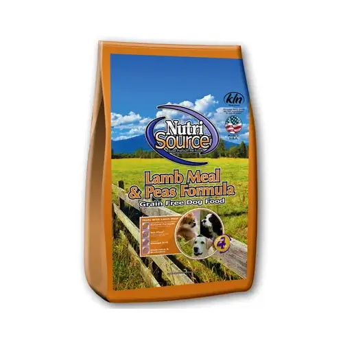 Food All Ages Lamb Meal & Peas Cubes Dog Grain Free 15 lb