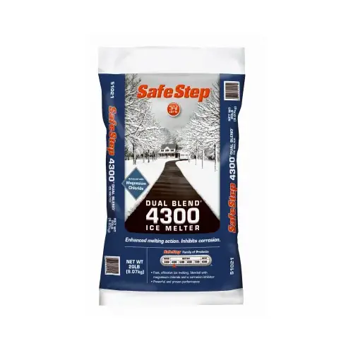 Dual Blend 51021 Ice Melter, Crystalline Solid, White, 20 lb Bag Dual Blend 51021 Ice Melter, Crystalline Solid, White, 20 lb Bag
