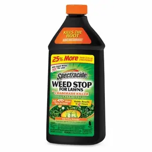 SPECTRACIDE HG-96624-1 Concentrated Weed Killer, Liquid, Spray Application, 40 oz Container Brown