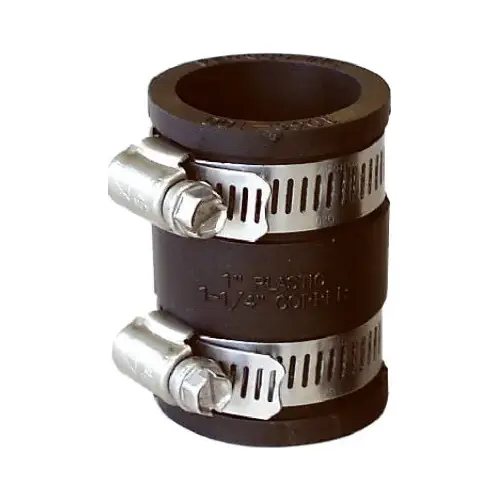 1056 Series 1056-22 Flexible Pipe Coupling, 2 in, PVC, 4.3 psi Pressure 1056 Series 1056-22 Flexible Pipe Coupling, 2 in, PVC, 4.3 psi Pressure