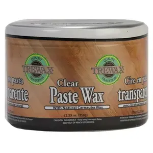 Trewax 887101016 Paste Wax, Clear, Paste, 12.35 oz, Can