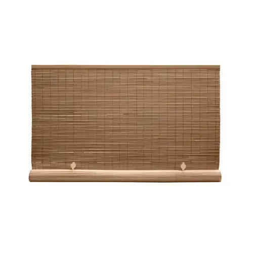 Rollup Shade Vinyl 60" W X 72" H Bamboo Cordless Bamboo Rollup Shade Vinyl 60" W X 72" H Bamboo Cordless Bamboo