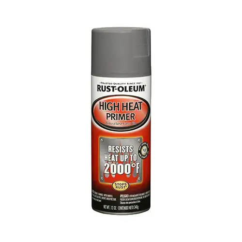 High Heat Gray 12 Oz. Spray Automotive Paint Primer