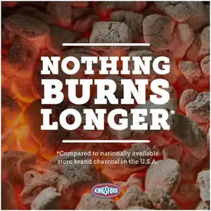 KINGSFORD 32074 Charcoal With Hickory, 100% Natural, 16 Lb.