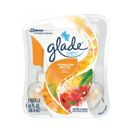 Air Freshener Refill Plug-Ins Hawaiian Breeze Scent 1.34 oz Liquid Air Freshener Refill Plug-Ins Hawaiian Breeze Scent 1.34 oz Liquid
