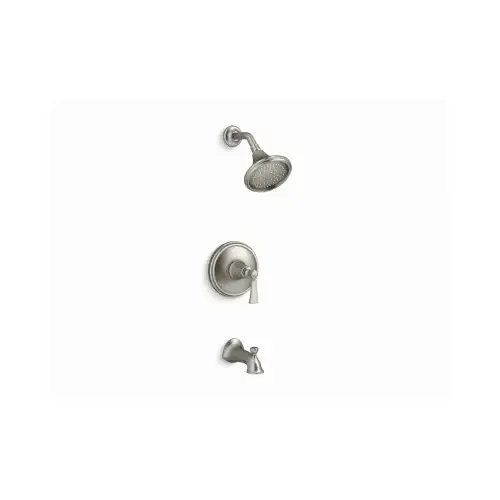 Tub and Shower Faucet 1-Handle Brushed Nickel Brushed Nickel