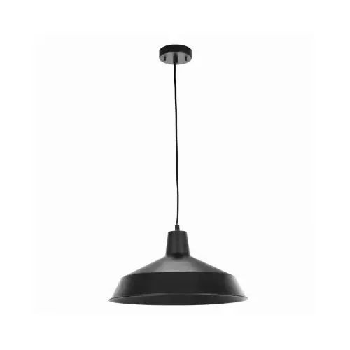 Pendant Light Barnyard Matte Black 1 lights