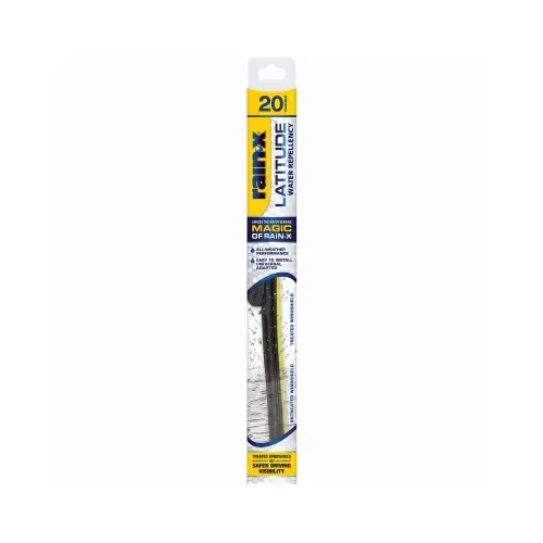 Latitude Winter Wiper Blade, 20 in, Curved Blade, Rubber Black Latitude Winter Wiper Blade, 20 in, Curved Blade, Rubber Black