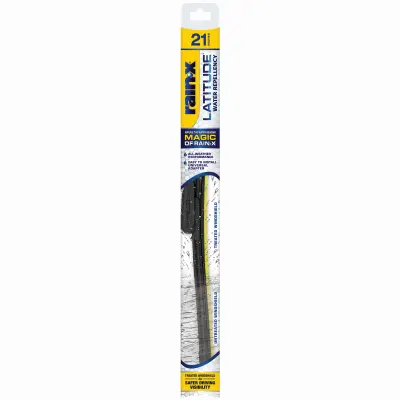 Rain-X Latitude Winter Wiper Blade 21 in Curved Blade Rubber Black 5079278-2