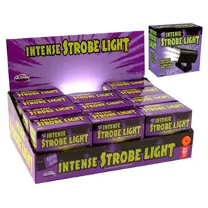 Fun World 97002PDQ Lights Intense LED Prelit Strobe