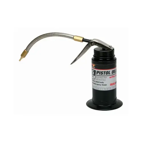 Pistol Oiler With Flex Hose, 6 oz.