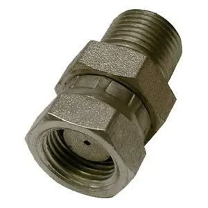 Apache 39004277 Hydraulic Adapter Steel 3/8" D X 3/8" D