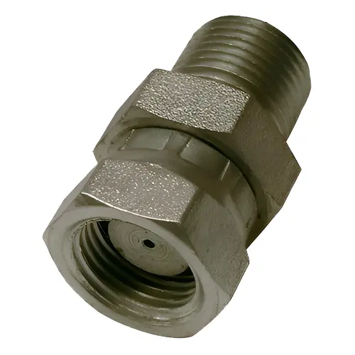 Hydraulic Adapter Steel 3/8" D X 3/8" D Hydraulic Adapter Steel 3/8" D X 3/8" D