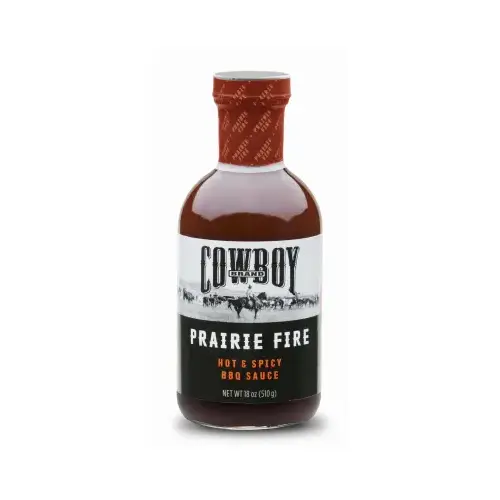 BBQ Sauce Prairie Fire Hot and Spicy 18 oz