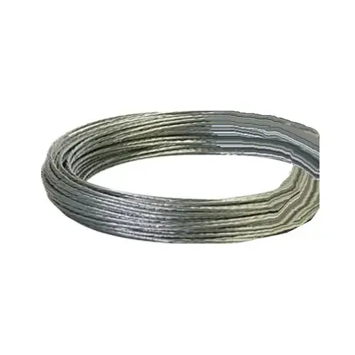 Wire 100 ft. L Galvanized Steel 20 Ga. Galvanized Wire 100 ft. L Galvanized Steel 20 Ga. Galvanized